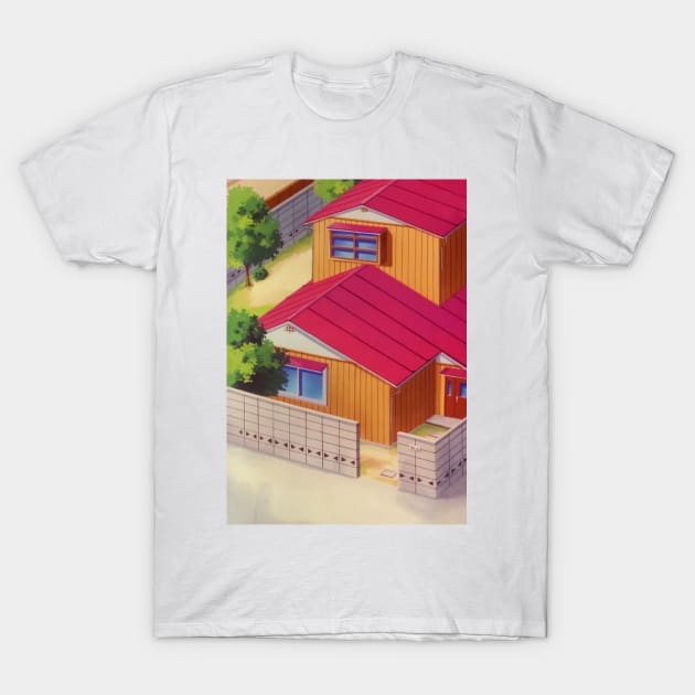 Japan Street 3 T-Shirt by Edumj